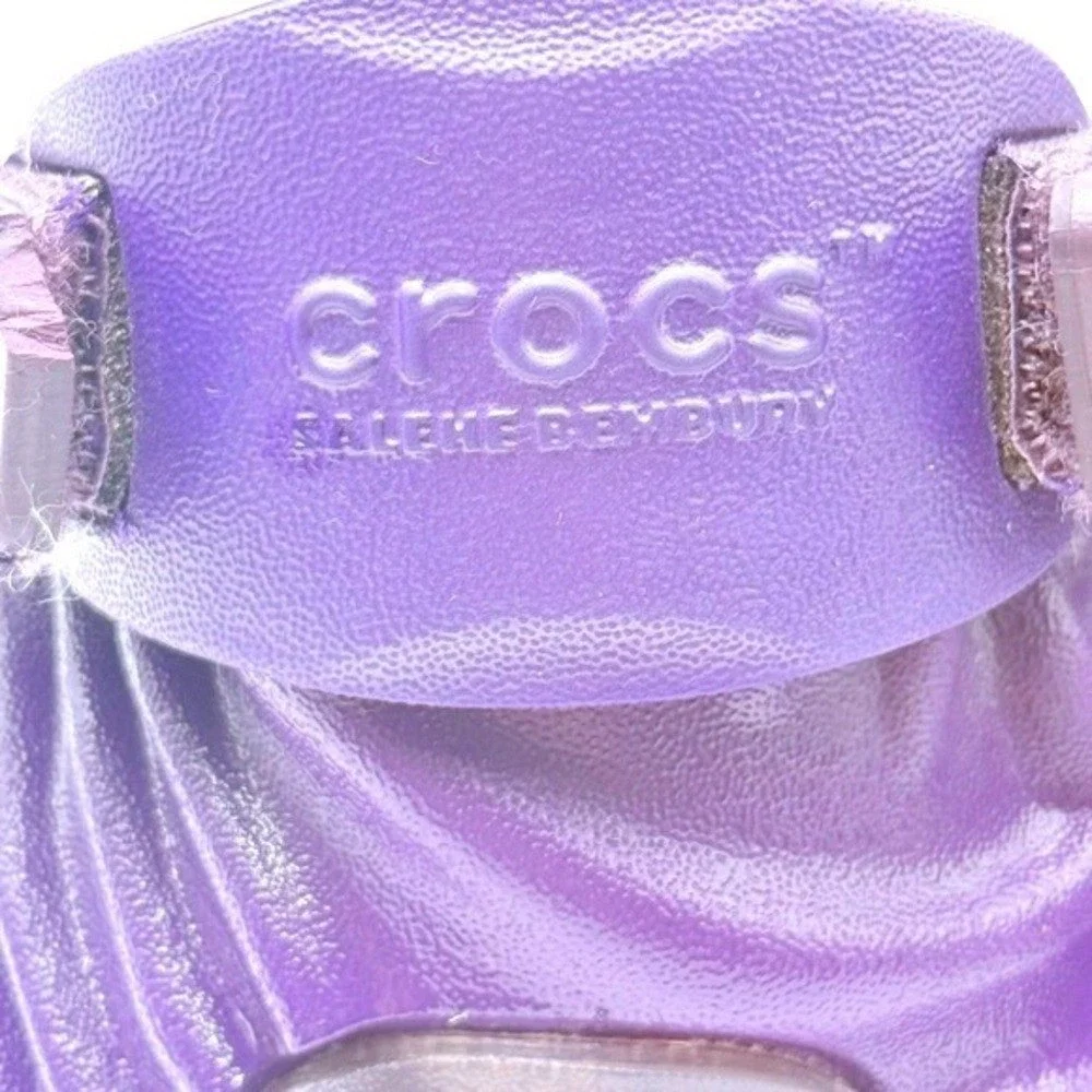 Salehe Bembury x Crocs Pollex Clog Ube Purple Men's M11 Designer Shoes